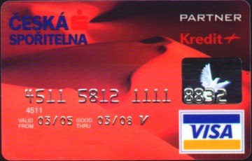 Kreditní karta.